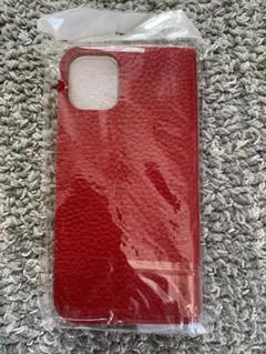 iPhone 11 手帳型ケース 赤