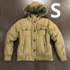 超美品☆ Columbia ベージュ ダウンジャケット　S 値下げしました