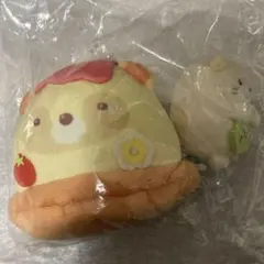 すみっコぐらし　たぬきのまんまるレストラン　シーンぬいぐるみ　オムライス