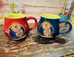 東京クリスマスマーケット 2023 マグカップ 青 赤 2つセット