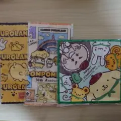小松　カブッキーコラボ　タオルセット　ポムポムプリン　ピューロランド