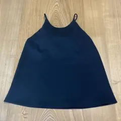 UNIQLO ユニクロ　クレープジャージーブラキャミソール　M ブラック　黒
