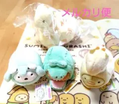 すみっコぐらしコレクション すみっコアニマルパーク てのりぬいぐるみ 4種セット