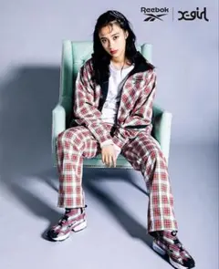 X-girl × Reebok PLAID PANTS　チェック　パンツのサムネイル