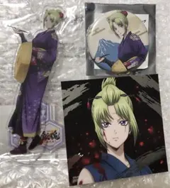 銀魂 月詠　JR東海 名古屋限定 推し旅アクリルスタンド缶バッジ　特典