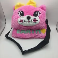 アースマジック マフィー ファーショルダーバッグ ピンク 新品タグ付
