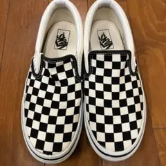Vans チェッカーパターン スリッポン