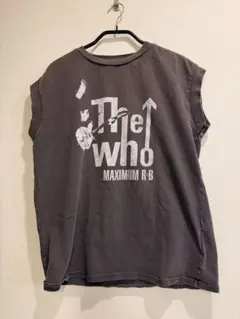 GOOD ROCK SPEED The Who ノースリーブTシャツ グレー