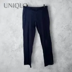 【UNIQLO ユニクロ】　感動パンツ　ウルトラライト　スラックス　メンズ　黒