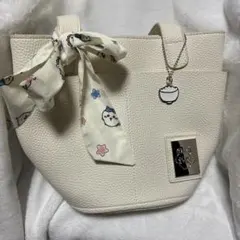 ちいかわ　しまむら　モモンガ　2wayトートバッグ　ホワイト　コラボ