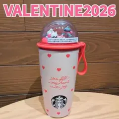 スターバックス◆バレンタイン2026◆カップシェイプ◆ステンレスボトル◆ハート