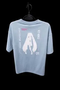 初音ミク V2-MIKU 水色Tシャツ