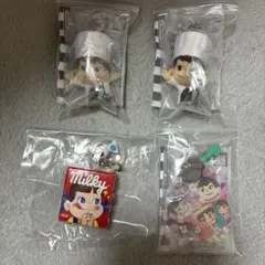 新品！ぺこちゃんのめじるしアクセサリー 4個セット