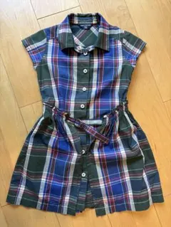 COMME CA DU MODE FILLE チェック柄 半袖ワンピースのサムネイル