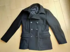 UNITED ARROWS ブラック ピーコート