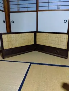 お茶道具 風炉先屏風 上透し 玉桑枠 遠山 清満作 鵬雲 清光堂 - メルカリ