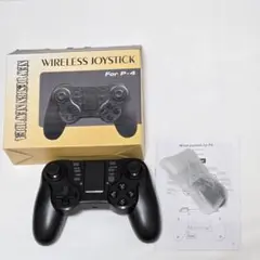 【未使用品】PS4 コントローラー ワイヤレス 二重振動 プレステ4 黒