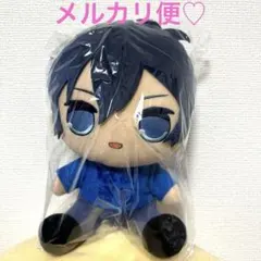 【タグなし】カラフルピーチ おすわりBIGぬいぐるみ なおきり