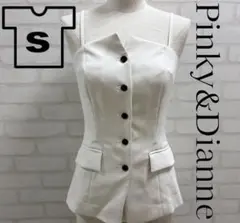 ★美品★ Pinky&Dianne ホワイト ビスチェ Sサイズ