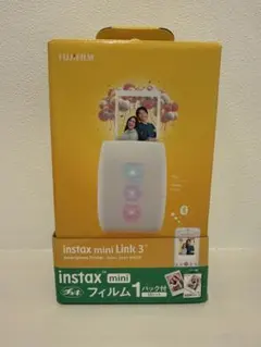 instax mini link3 スマホプリンター本体 チェキフィルム付き