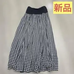 新品タグ付 定価3,278円 マタニティスカート 産前産後 ロングスカート