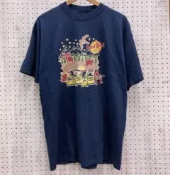 Hard Rock CAFE CANADA ハードロックカフェTシャツ 紺XL