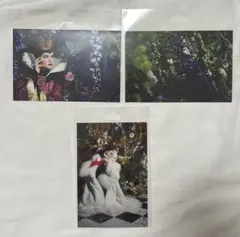 ディズニー　ポストカード　実写　ヴィラン