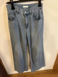 ワイドレッグデニム