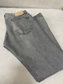 (USED)希少美品orslow デニム　ブラックブリーチ仕様　M