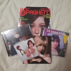 LE SSERAFIMウンチェCDアルバムトレカ付きspaghetti新品未開封のサムネイル