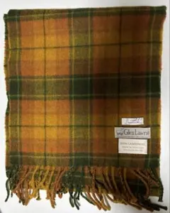 Glen Lawrie100%ラムウールマフラーmade in Scotland