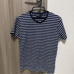 れ*ん様 Polo Ralph Lauren ネイビー/ホワイトストライプ Tシ