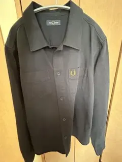 FRED PERRY ネイビー シャツジャケットのサムネイル