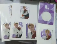 EBIDANくじ vol.2 芳賀柊斗 D.E賞 缶バッジ　クリアカード