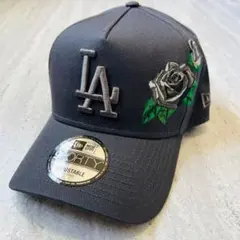 海外限定！ LA ニューエラ キャップ ドジャース グレー ツートン