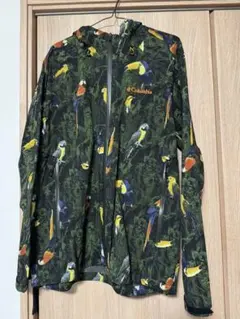 Columbia 鳥柄　ナイロンジャケット L