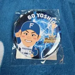 ファイターズ ガチャ 吉田賢吾 缶バッジ