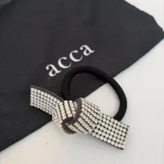 acca ヘアゴム オードリー ベージュ リボンゴム - メルカリ