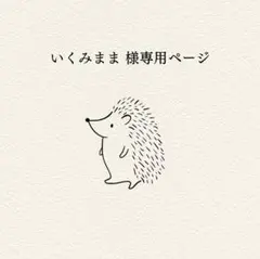 いくみまま 様 4点リクエストまとめ商品