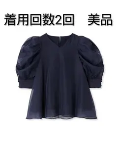 snidel オーガンシースルーブラウス SWFB234022 レディース