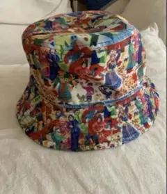 override オーバーライド　リバーシブル　バケットハット　柄ハット