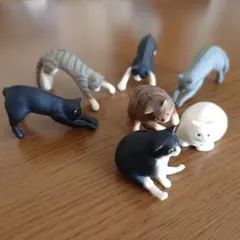 猫のフィギュア セット全７体 ＋