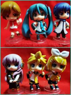 初音ミク　鏡音リン　鏡音レン　KAITO など　ねんどろいどぷち　フィギュア