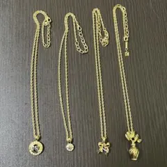 N74　まとめ　セット　ネックレス　ニナリッチ　NINA RICCI　ゴールド