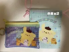 Seria ポムポムプリン ランダムポーチ 巾着 セットのサムネイル