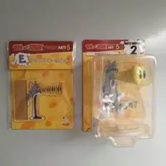 【2点セット】トムとジェリー FUNNY ART5 A賞 フィギュア E賞