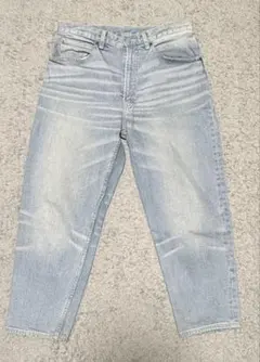 GU ショート丈 デニム M