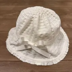 未使用新品　タルティーヌエショコラ　帽子　白　52cmのサムネイル