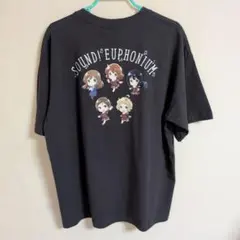 響け！ユーフォニアム　バックプリント　Tシャツ 　チャコール　Mサイズ