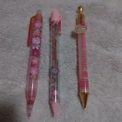 ハローキティシャープペン３本セット